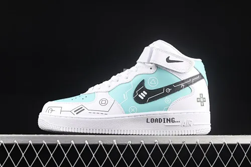 All categories Nk Air Force 1 Air Force series Nk Air Force 1 Mid Air Force mid-top Nk Air Force 1'07 Mid PS5 video game theme Air Force One mid-top casual sneakers CW2288-116